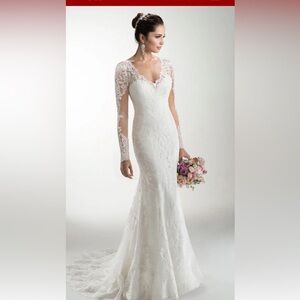 Elegant Lace Wedding Dress Maggie sottero